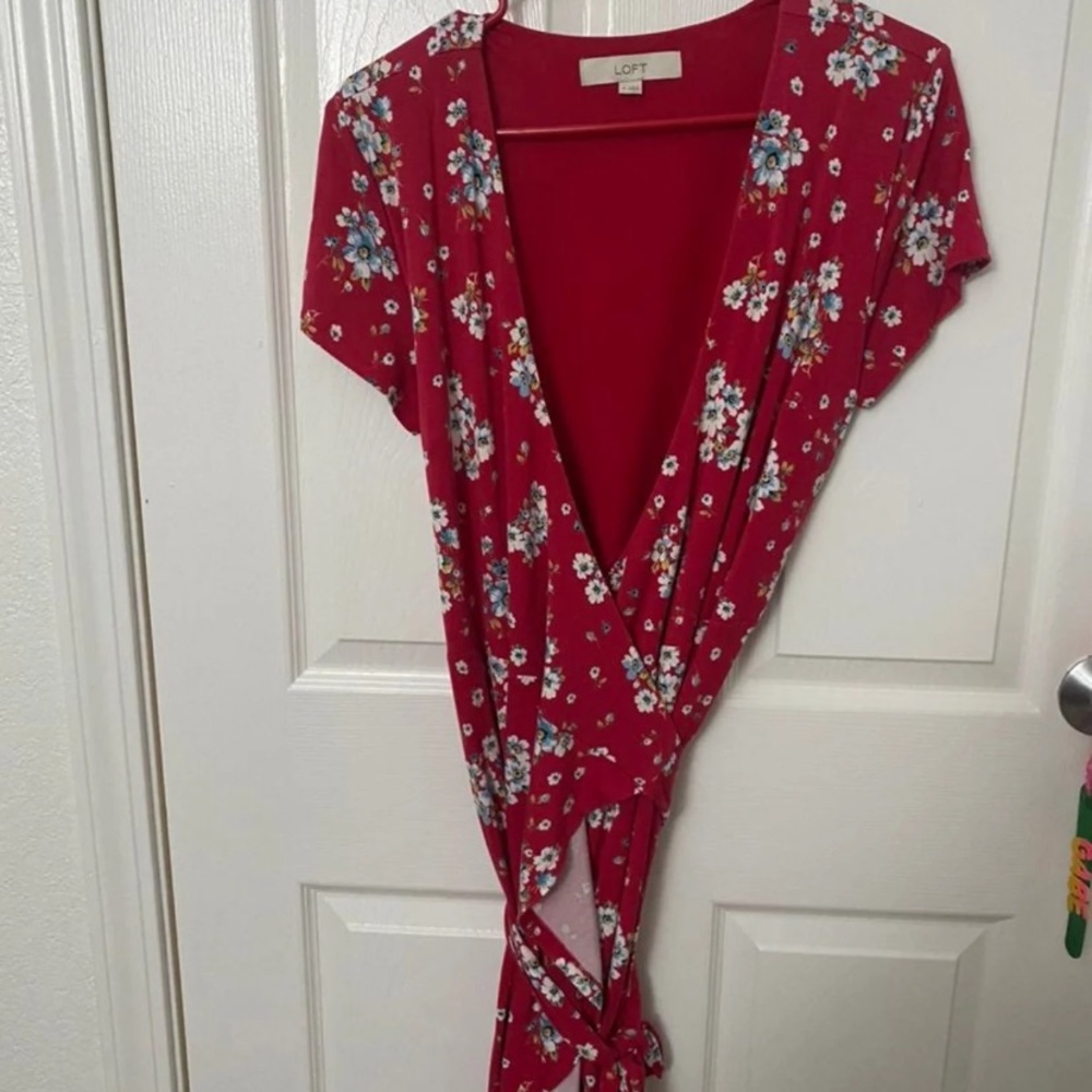 Loft wrap dress
